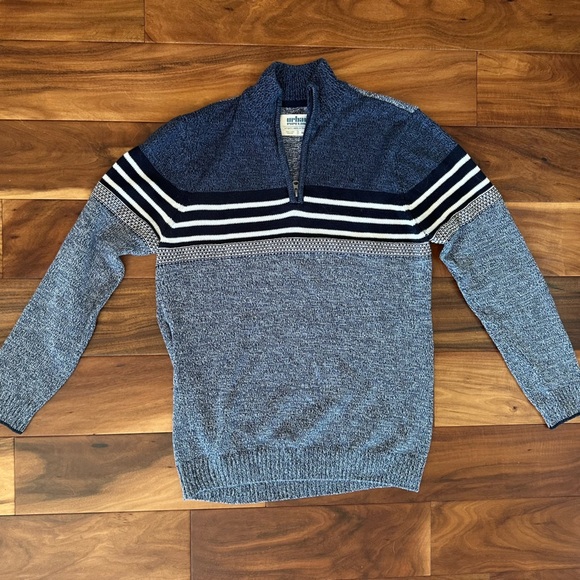 Urban Pipeline Striped Quarter Zip Sweater size Youth XL - Picture 1 of 2